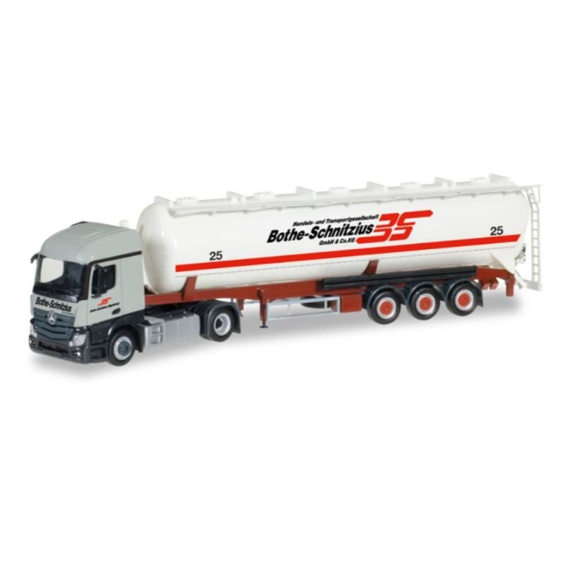 1/87 - Semi-reboque  Mercedes-Benz Actros Silo - Bothe-Schnitzius