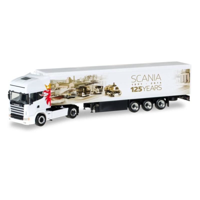 1/87 - Semi-reboque Scania 124 TL - 125 Anos Scania