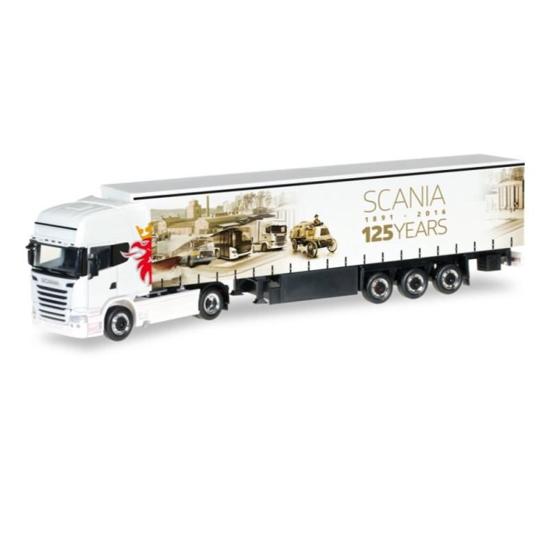 1/87 - Semi-reboque Scania R TL - 125 Anos Scania