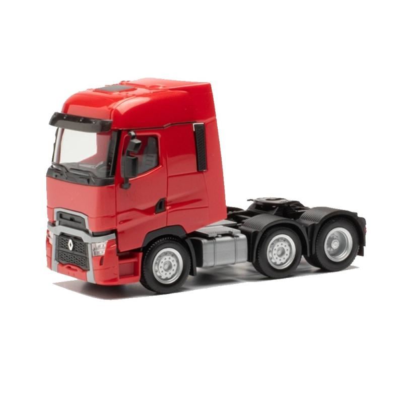 1/87 - Tractor Renault T facelift 6x2, Vermelho