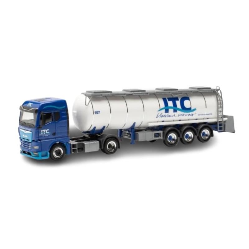 1/87 - Semi-Reboque MAN TGX GM com Cisterna ITC