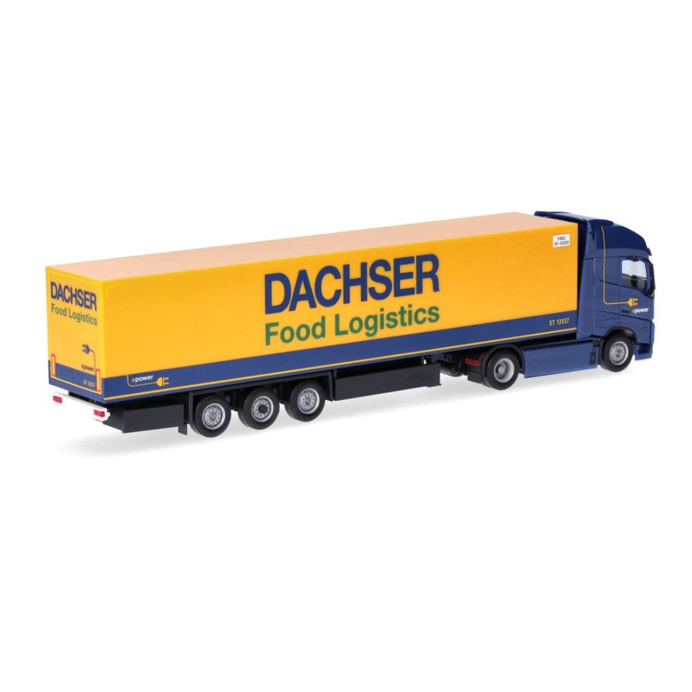 1/87 - Volvo FH GL XL 2020 com refrigerados, semireboque - Dachser Food Logistics