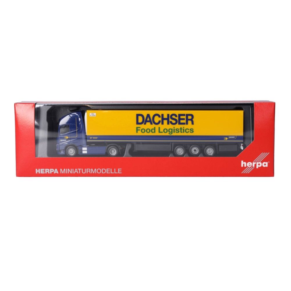 1/87 - Volvo FH GL XL 2020 com refrigerados, semireboque - Dachser Food Logistics