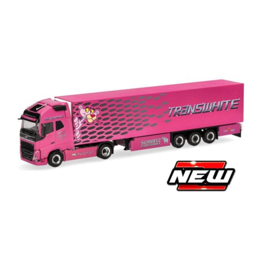 1/87 - Camião semi-reboque frigorifico Volvo FH Gl XL 2020 - Transwhite