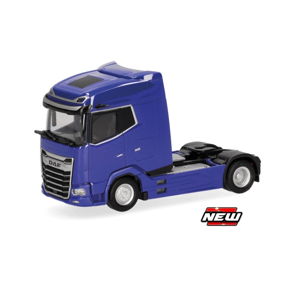 1/87 - Trator rigido DAF XG facelift, 2 eixos, azul