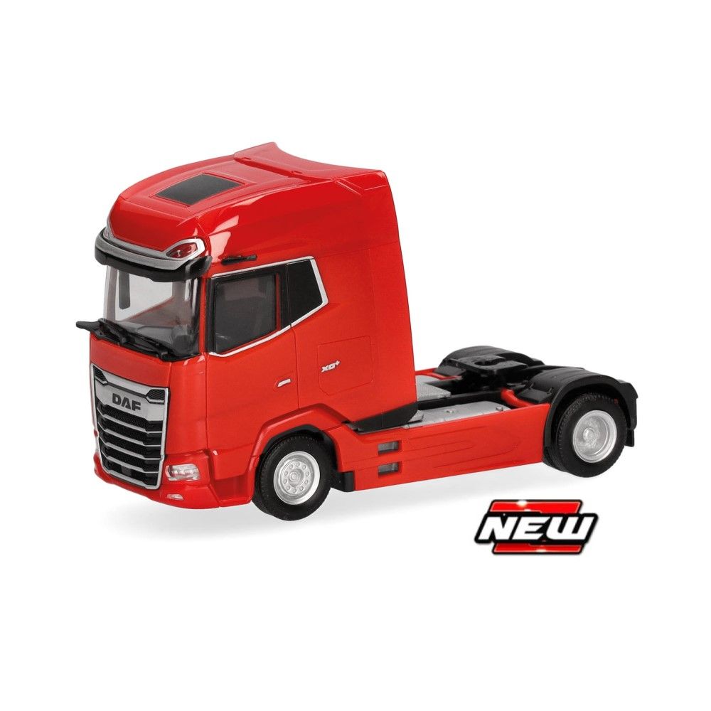 1/87 - Trator rigido DAF XG facelift, 2 eixos, vermelho
