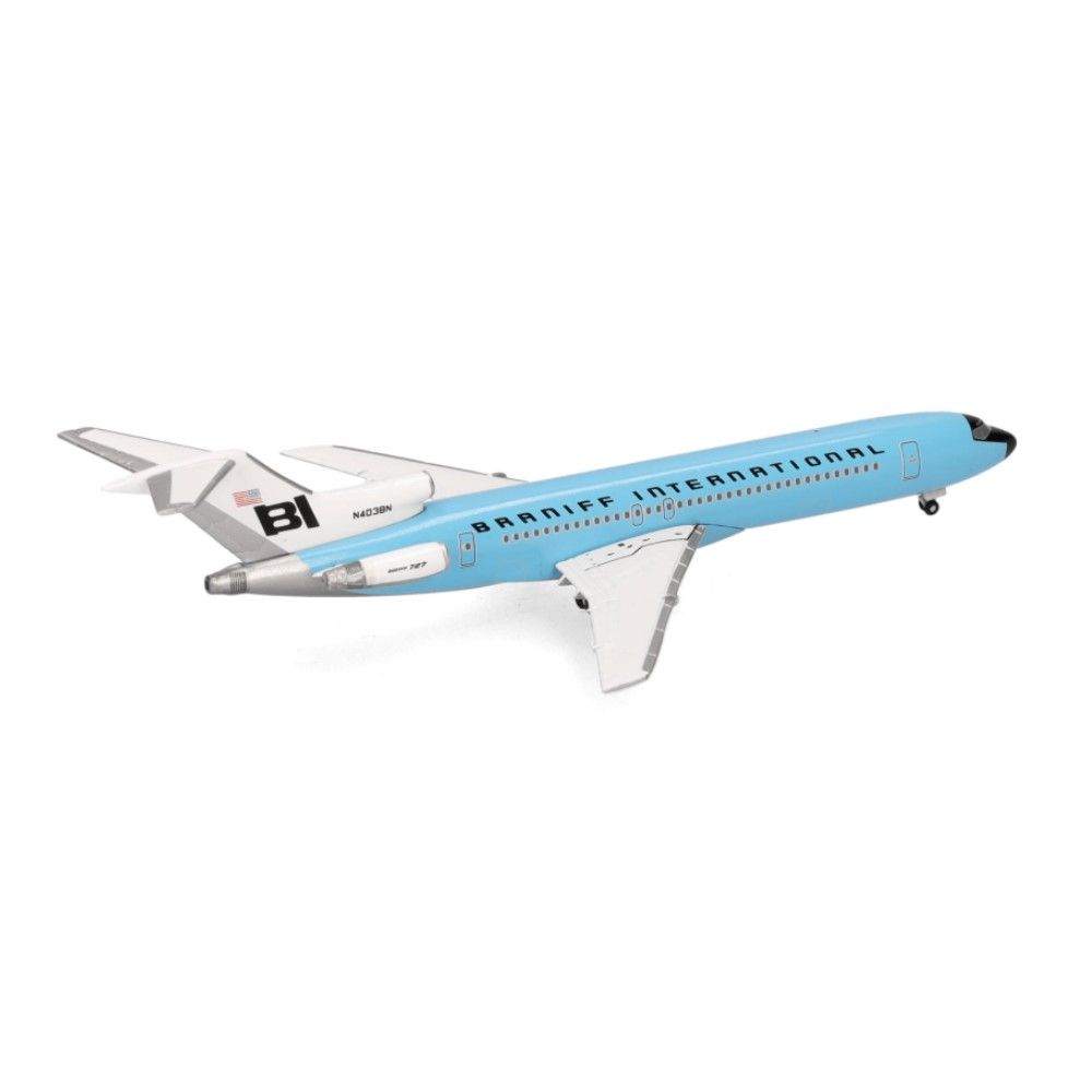 1/500 - Boeing 727-200 Braniff International - Solid New Dark Blue