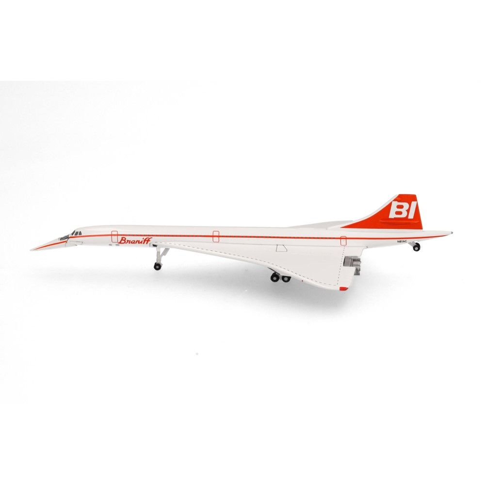 1/500 - Concorde Braniff International - N81AC