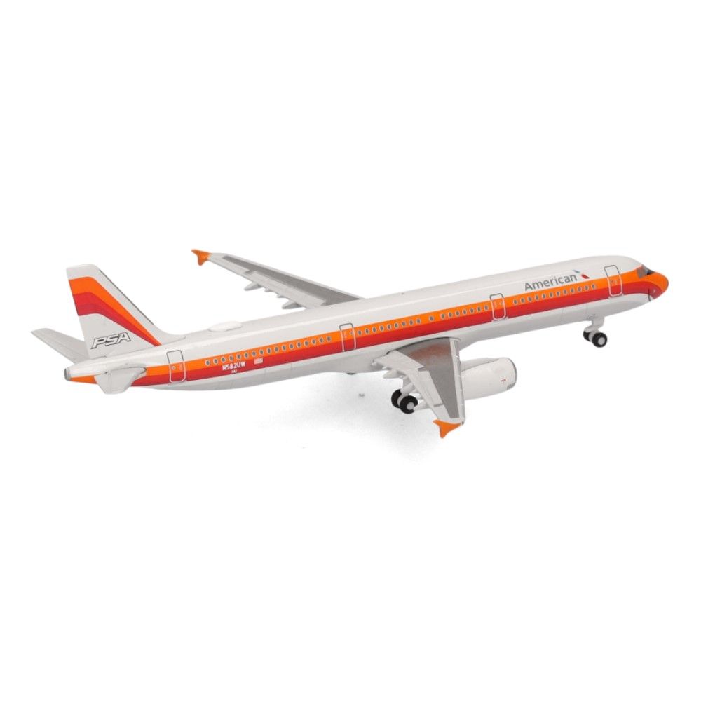 1/500 - Airbus A321 American Airlines - PSA Heritage livery - N582UW