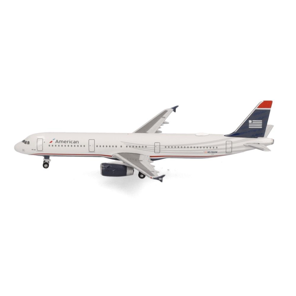 1/500 - Airbus A321 American Airlibes - US Airways Heritage livery – N578UW