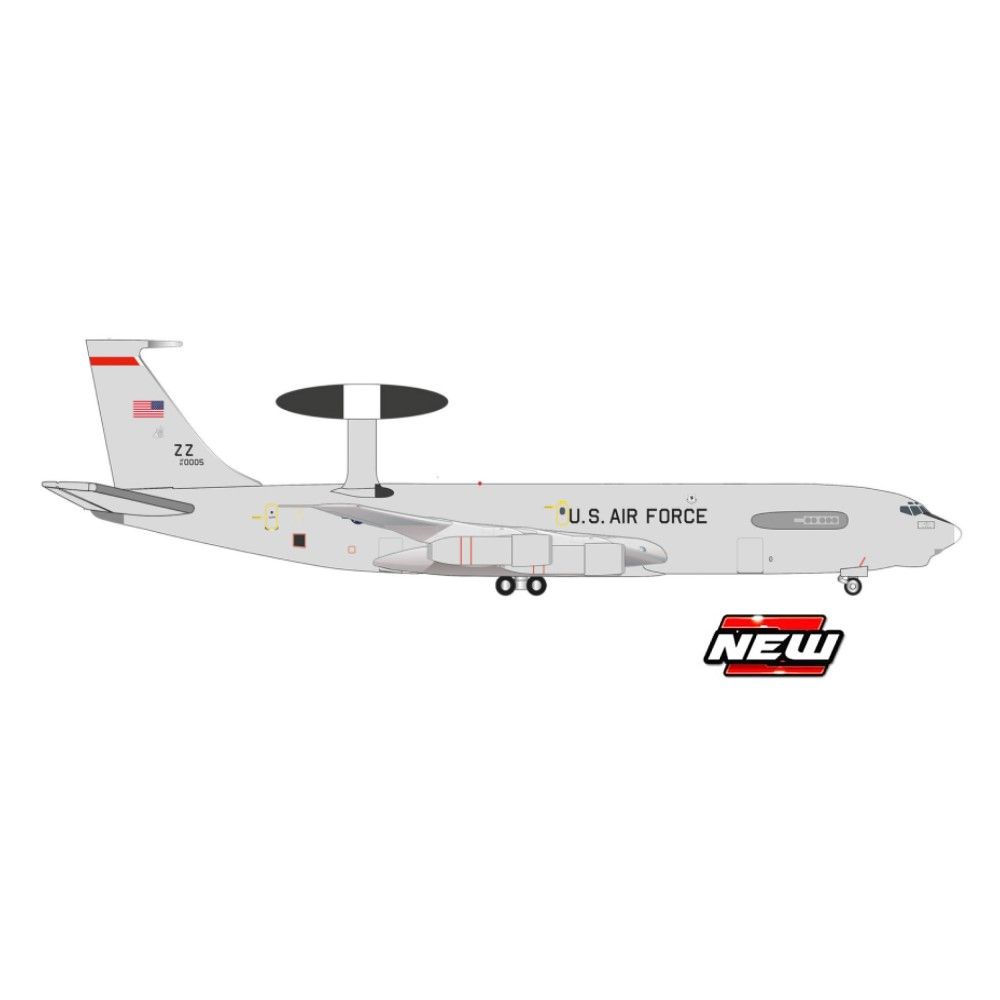1/500 - U.S. Air Force Boeing E-3 Sentry - 961st Airborne Air Control Squadron, Kadena Air Base