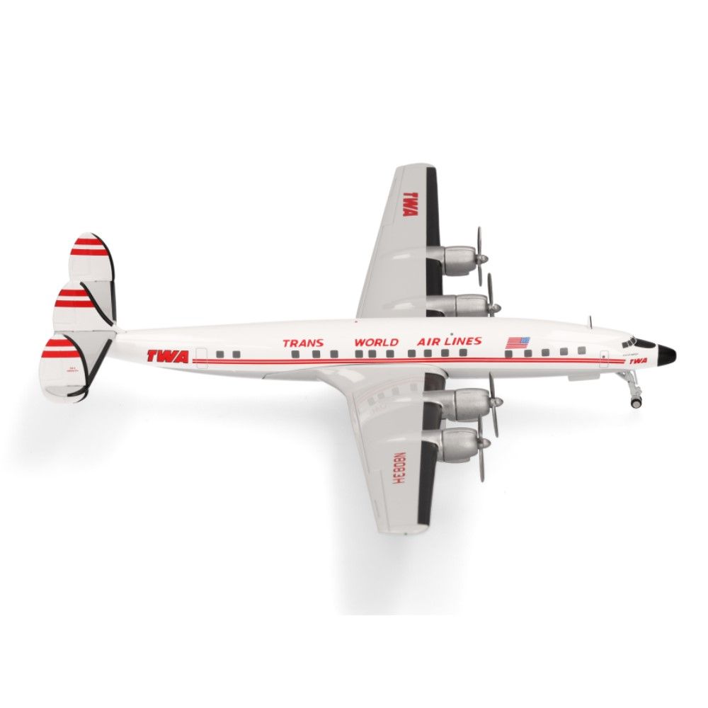 1/200 - Lockheed TWA - Trans World Airlines Lockheed L-1649A Jetstream