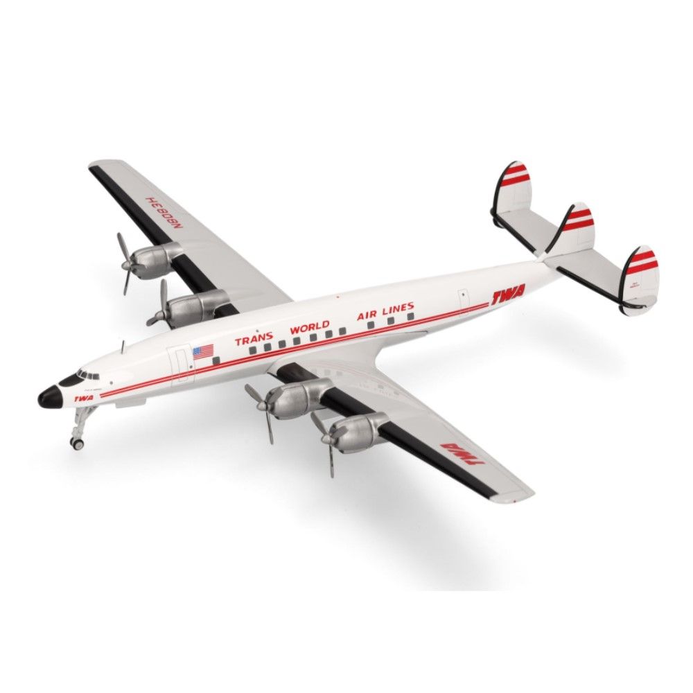 1/200 - Lockheed TWA - Trans World Airlines Lockheed L-1649A Jetstream