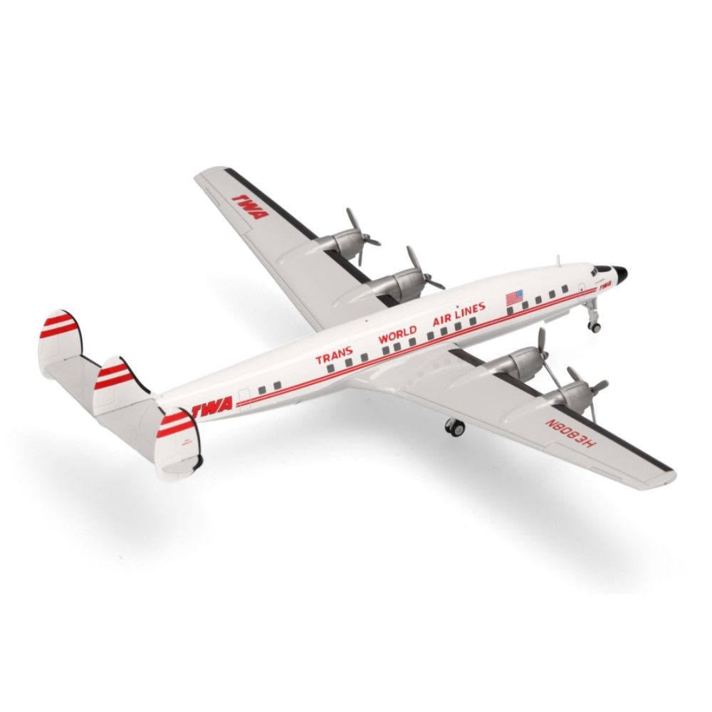 1/200 - Lockheed TWA - Trans World Airlines Lockheed L-1649A Jetstream