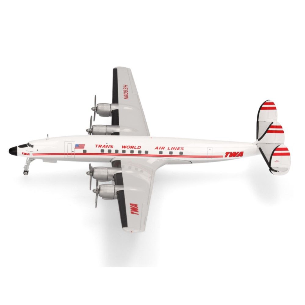 1/200 - Lockheed TWA - Trans World Airlines Lockheed L-1649A Jetstream
