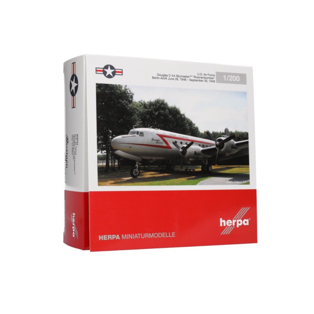 1/200 - Douglas C-54 SkymasterU.S. Air Force “Rosinenbomber” – 44-9063