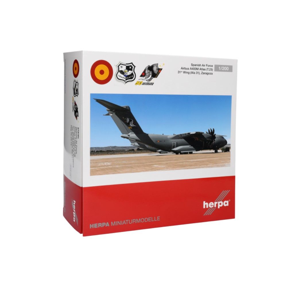 1/200 - Airbus A400M Atlas (T.23) Spanish Air Force - 31st Wing (Ala 31), Zaragoza - 50 Aniversario