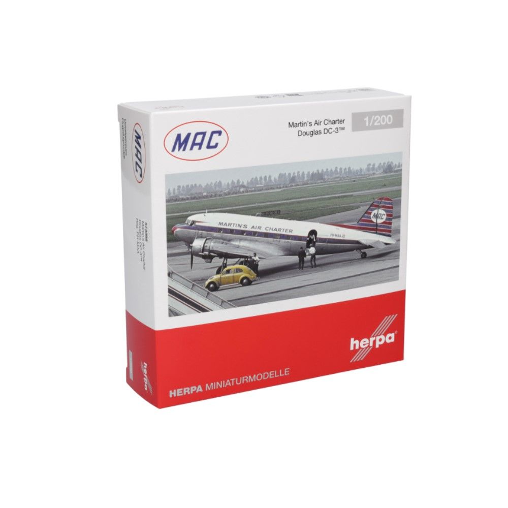1/200 - Douglas DC-3 Martin‘s Air Charter – PH-MAA