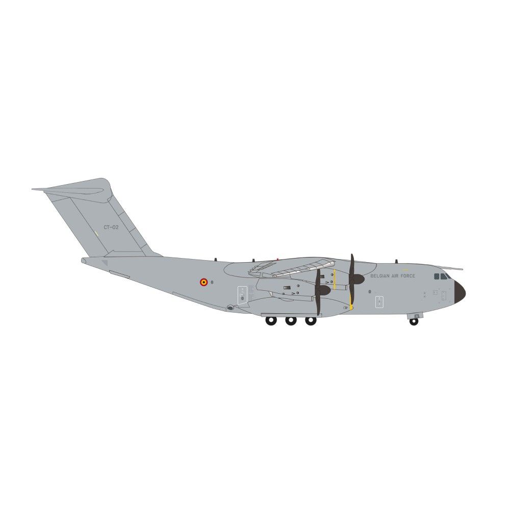 1/200 - Airbus A400M Atlas Belgian Air - 20th Sqn, 15th Air TW, Melsbroek AB - CT-02