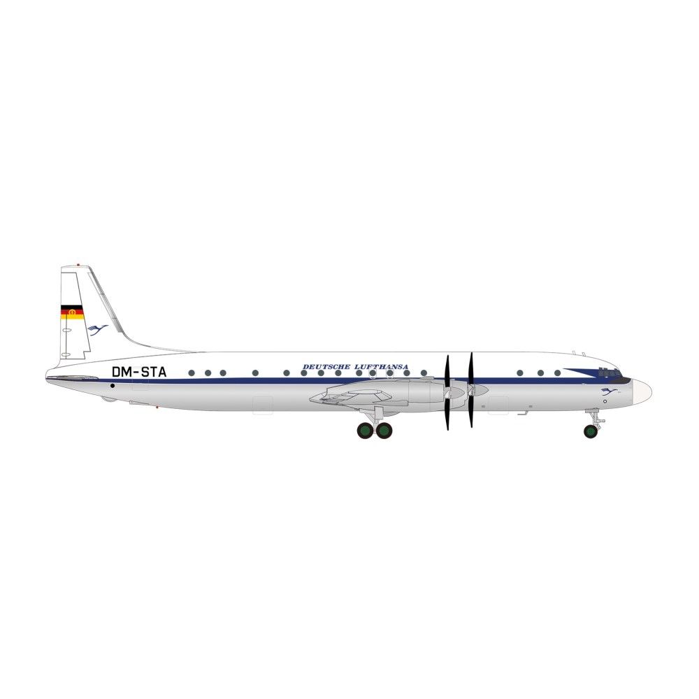 1/200 - Ilyushin IL-18 Lufthansa DM-STA