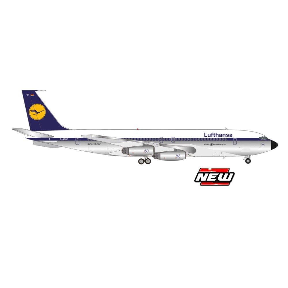 1/200 - Boeing 707-400  Lufthansa D-ABOF München