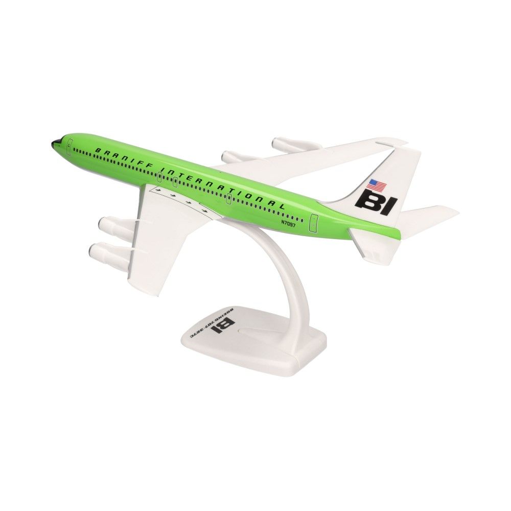 1/144 - Boeing 707-320 Braniff International - verde lima