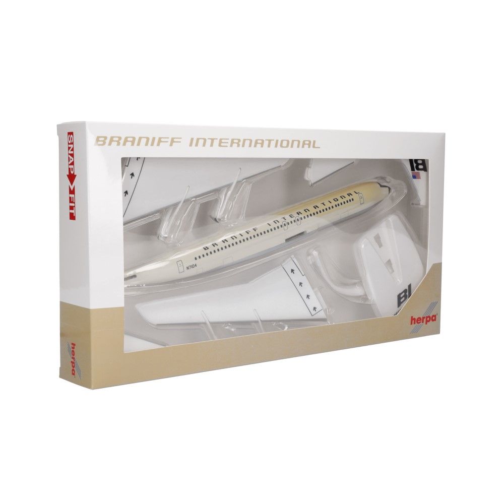 1/144 - Boeing 707-320 Braniff International - beige