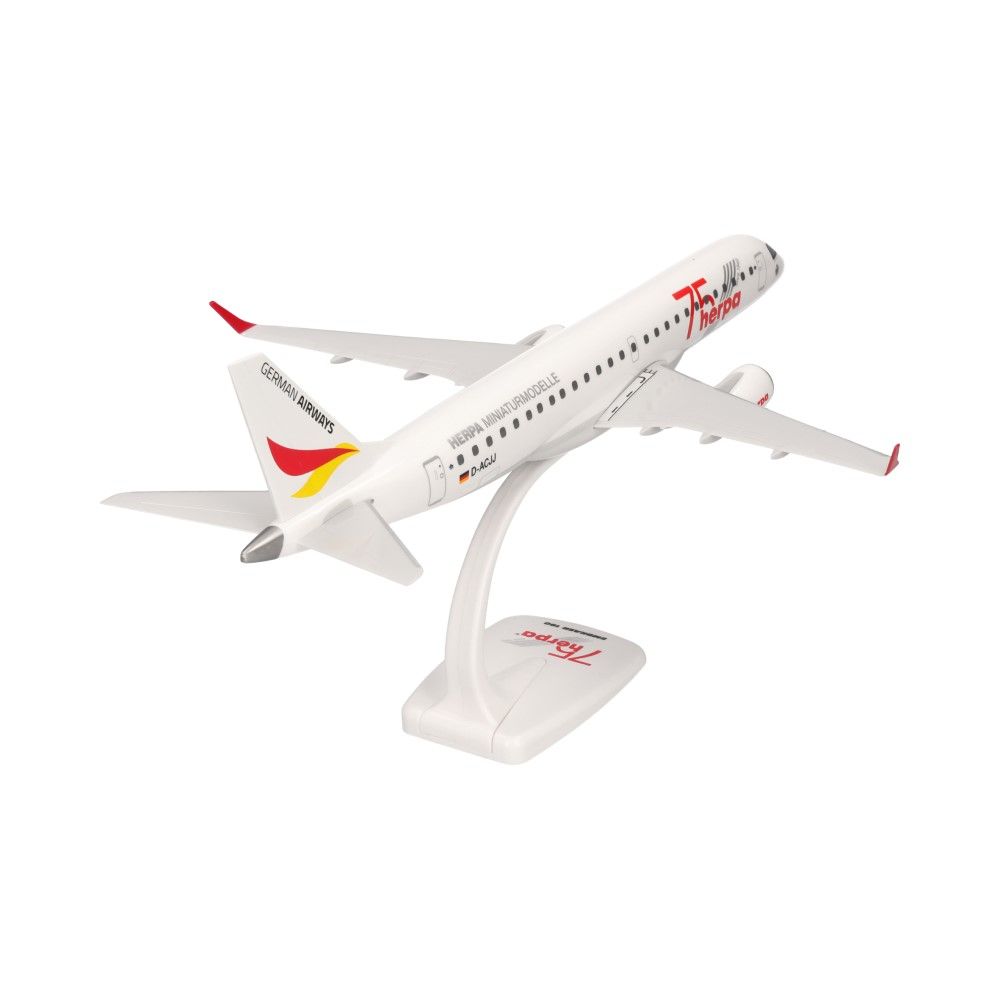 1/100 - Embraer E190 German Airways - Herpa 75 Years
