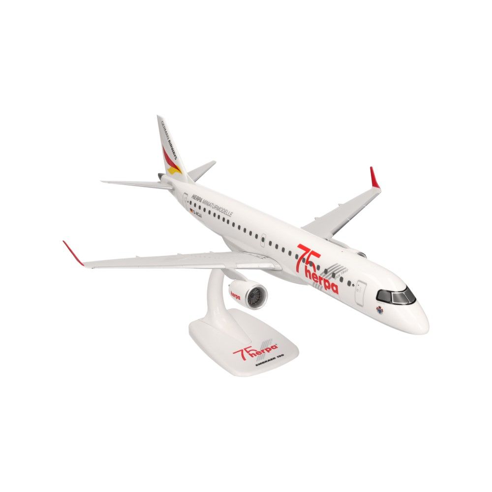 1/100 - Embraer E190 German Airways - Herpa 75 Years