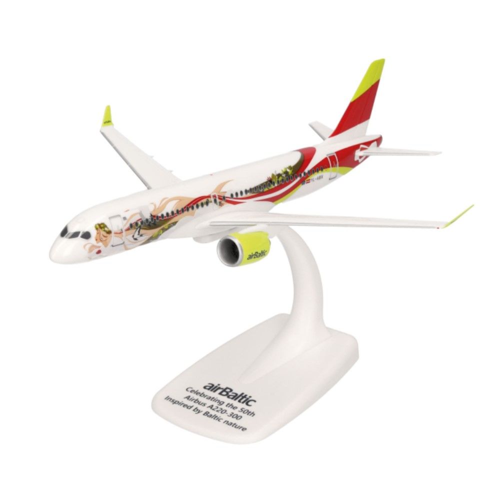 1/200 - Airbus A220-300 Air Baltic "50th A220" - YL-ABX