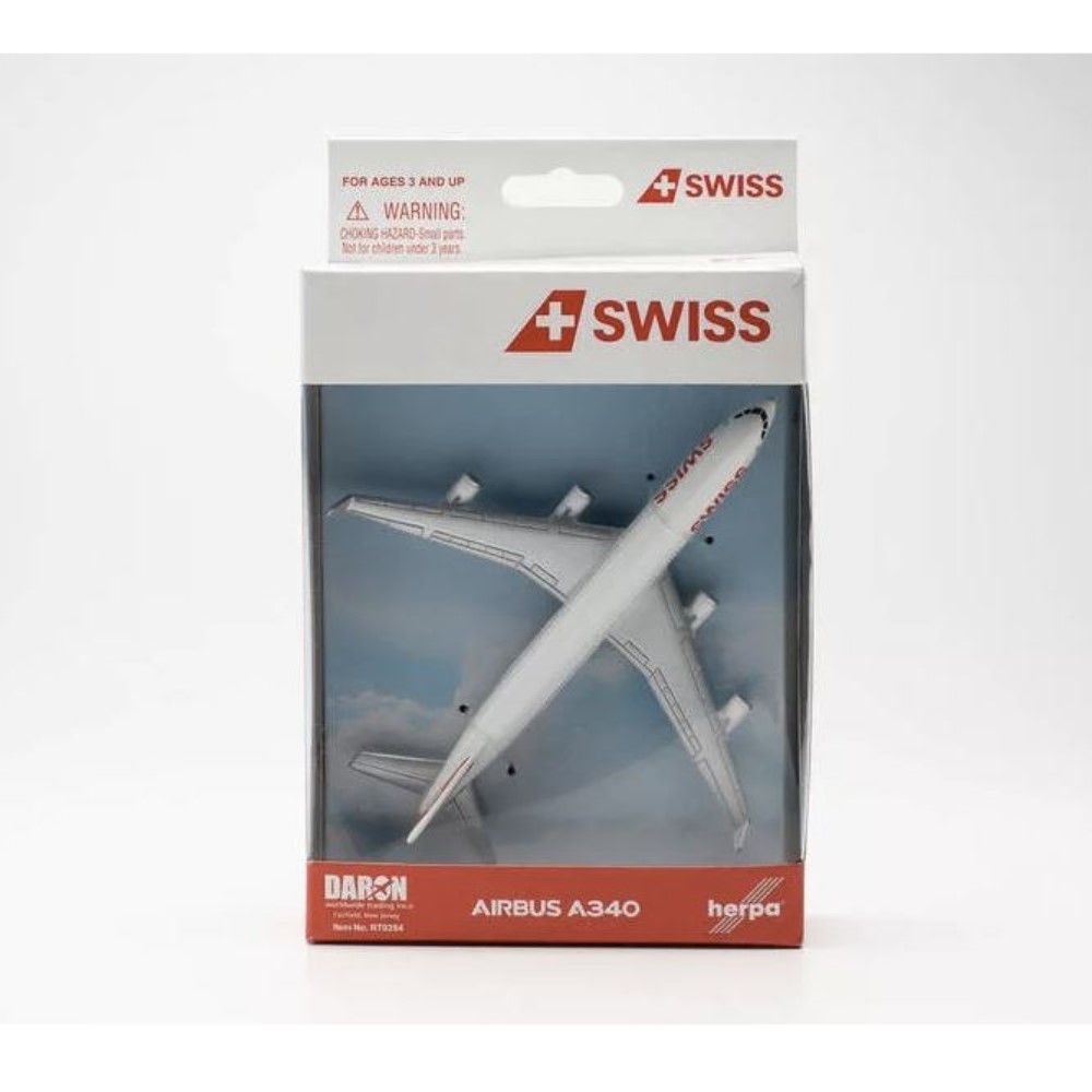 Avião Swiss A340