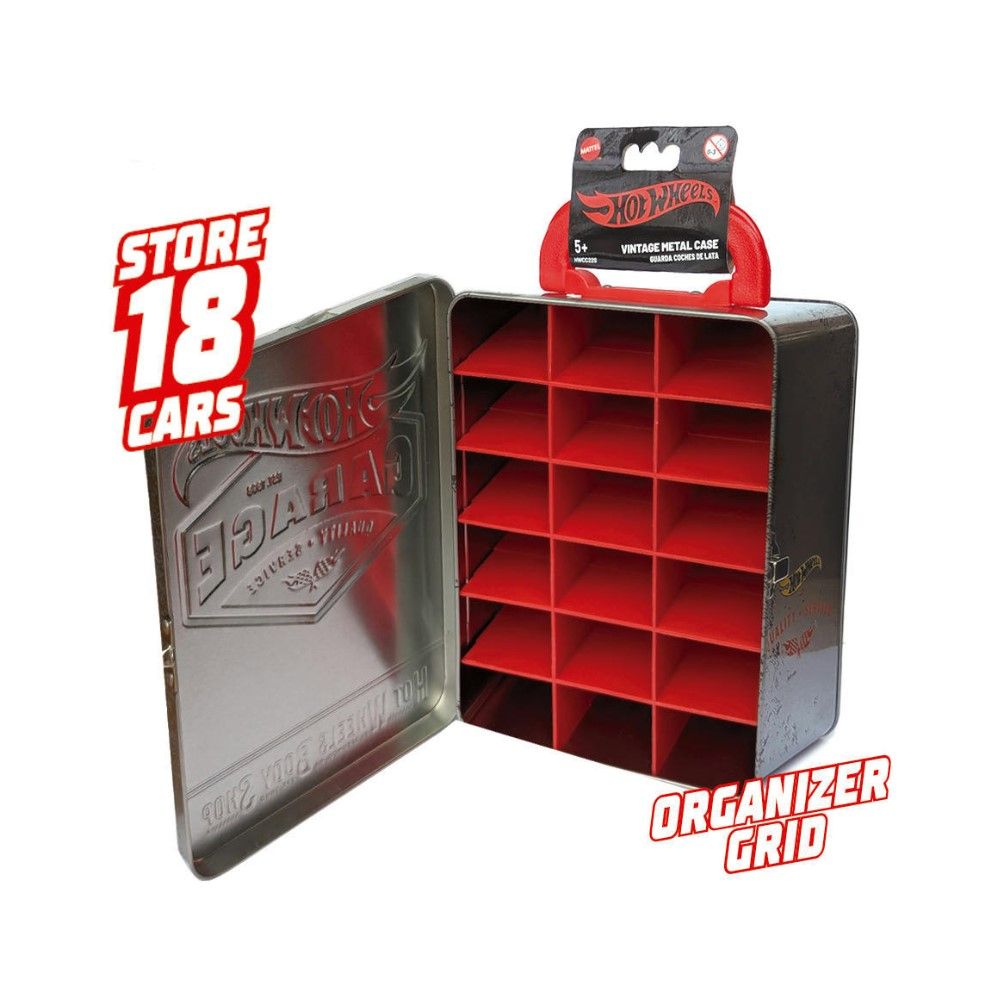 Caixa de Metal Vintage Garage