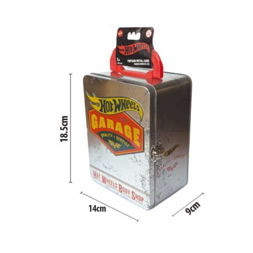 Caixa de Metal Vintage Garage