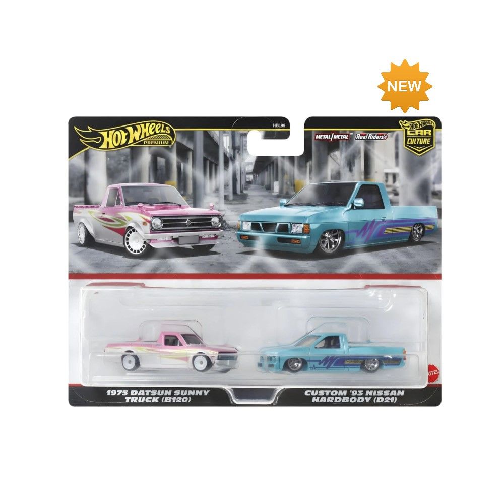 Premium Pack - Datsun Sunny Truck (B120) 1975 / Custom `93 Nissan Hardbody (D21)