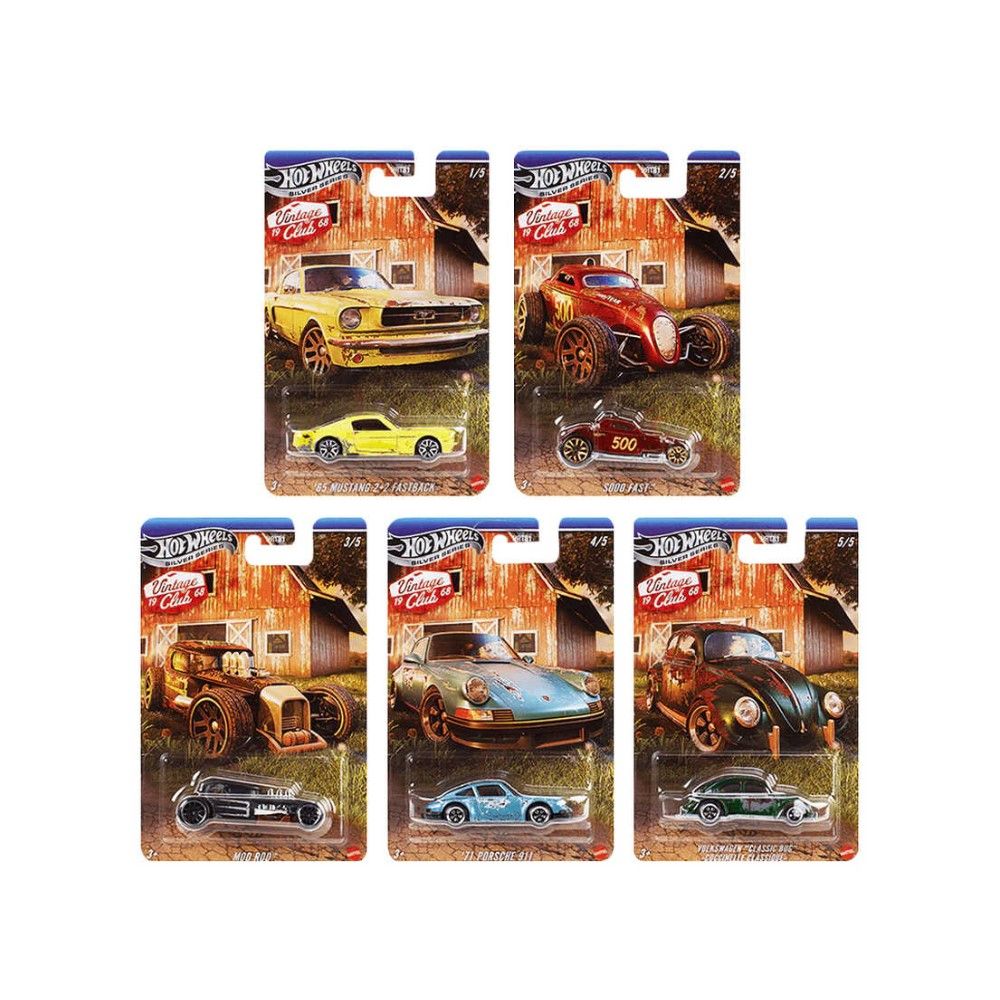 1/64 - Sortido Vintage Racing Club (10un)