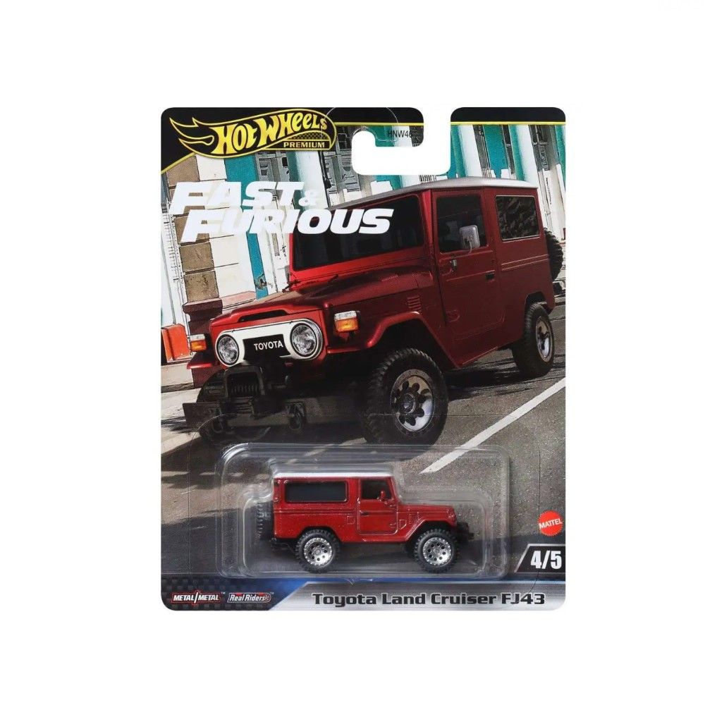 1/64 - Toyota Land Cruiser FJ43, vermelho