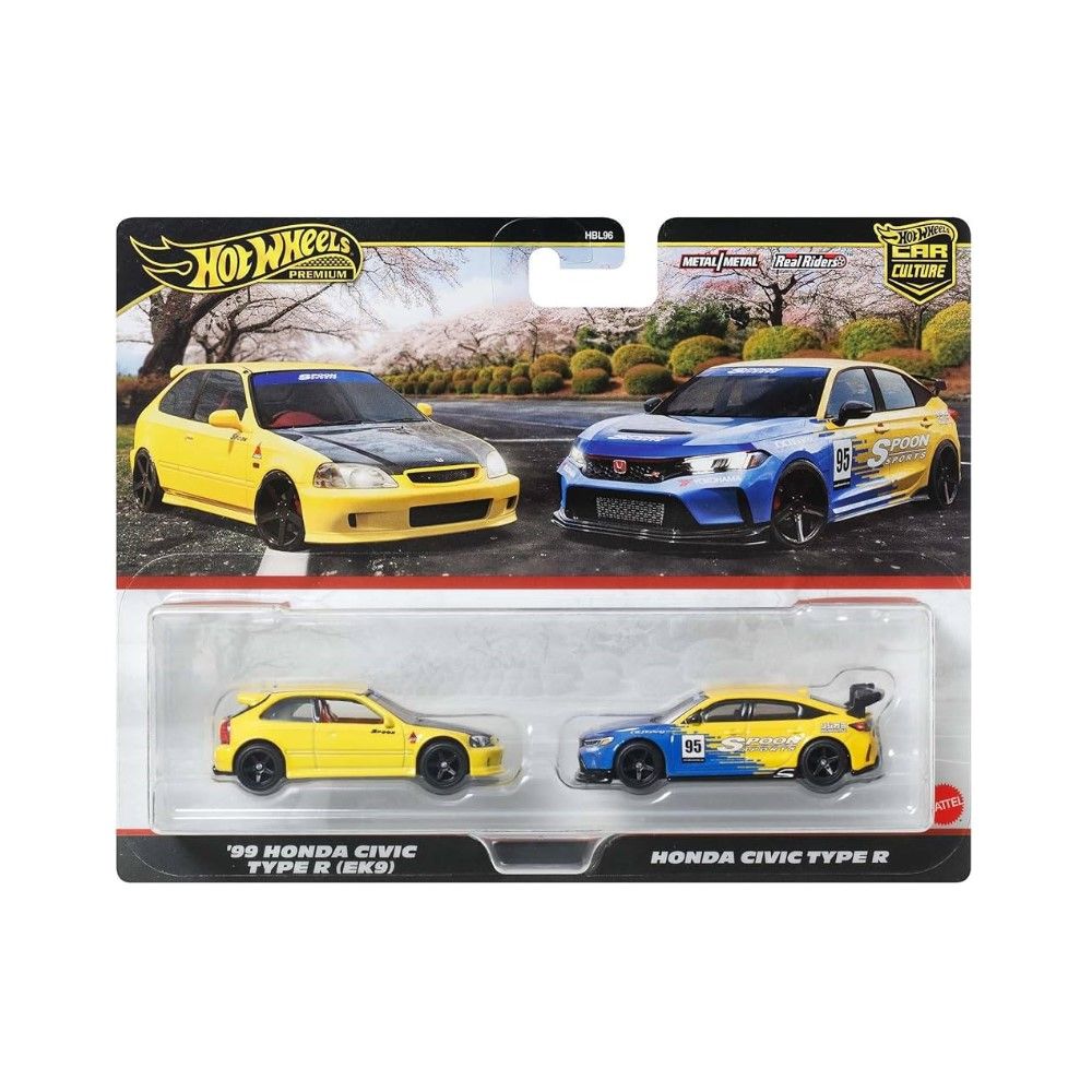1/64 - Pack 1999 Honda Civic Type R 1999 / Honda Civic Type R