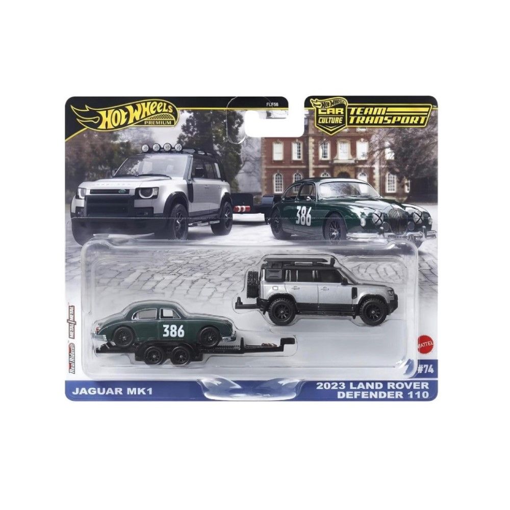 Team Transporter Jaguar MK1 + Land Rover Defender 110 (2023)