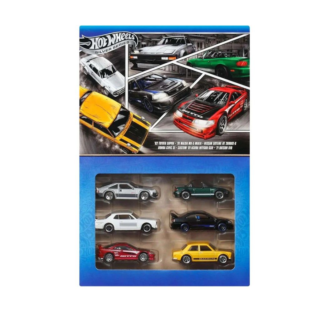 1/64 - Pack 6 Deluxe Japão (6 modelos)
