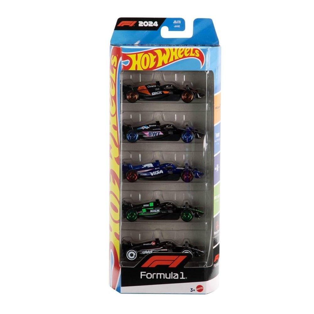 Hotwheels - F1 Pack de 5