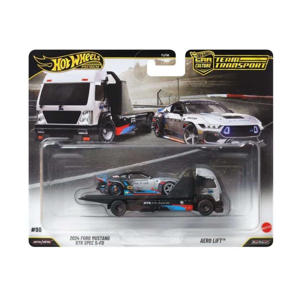 1/64 - Team Transport Ford Mustang 2024 RTR SPEC 5-FD + Aero Lift