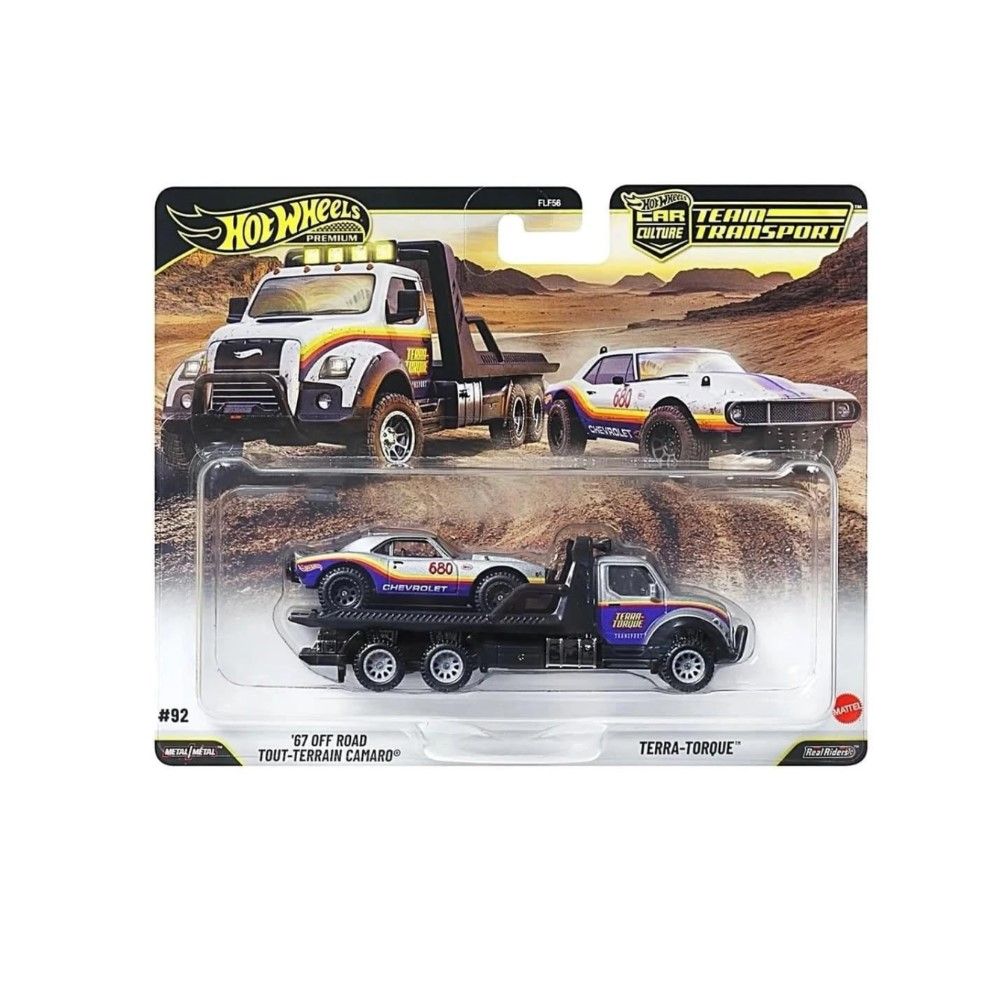Team Transport Camaro Tout-Terrain Offroad "67 + Terra-Torque