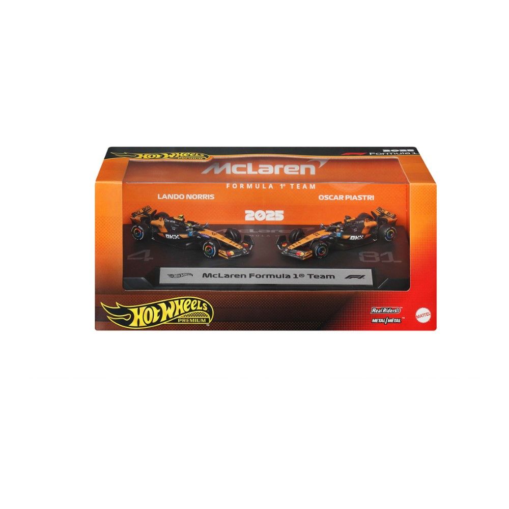 Pack F1 McLarem Team - #4 Lando Norris + #81 Oscar Piastri