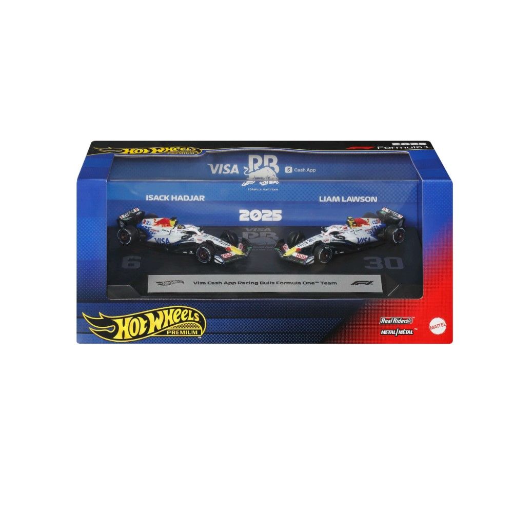 Pack F1 Visa Cash APP Racing Bulls Team - #6 Isack Hadjar + #30 Liam Lawson