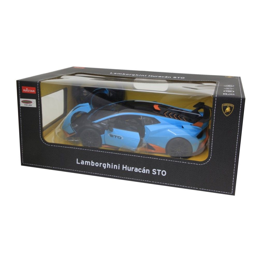 1/14 - Lamborghini Huracán STO, azul - 2,4GHz