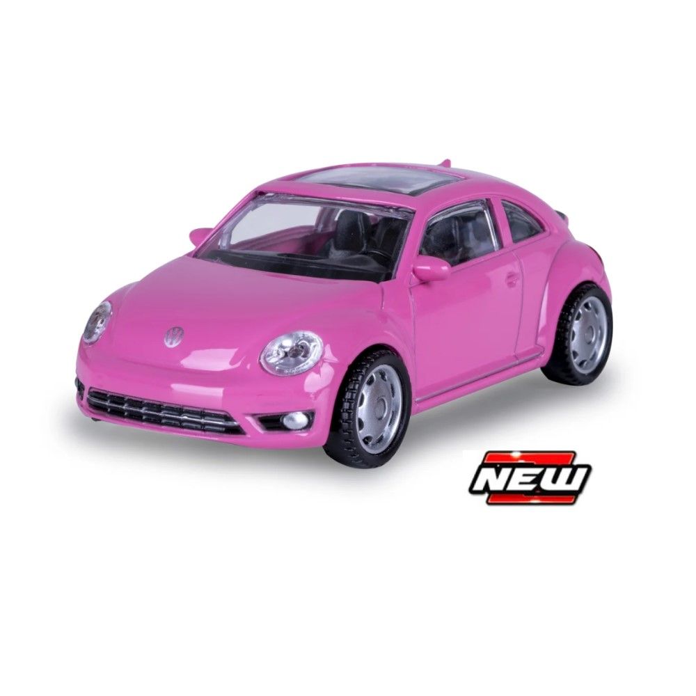 1/43 - VW Beetle Diecast, pink