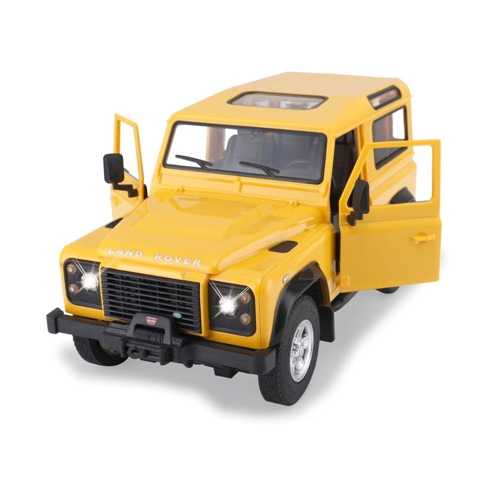 1/14 - Land Rover Defender, amarelo - 2,4GHz