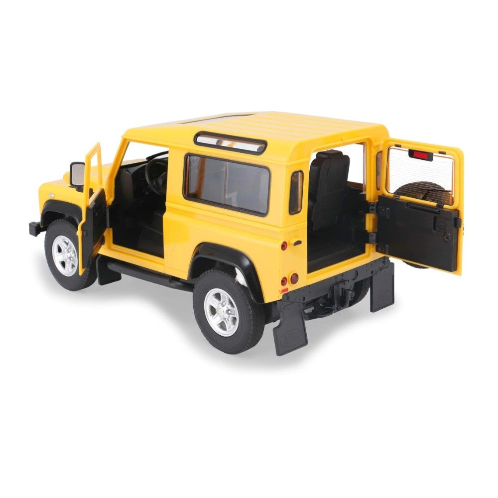 1/14 - Land Rover Defender, amarelo - 2,4GHz