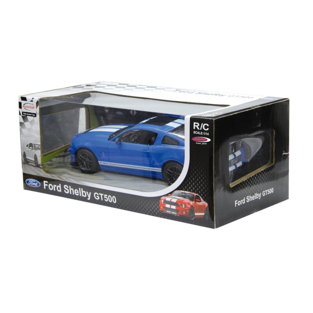 1/14 - Ford Shelby GT500, azul - 2,4GHz