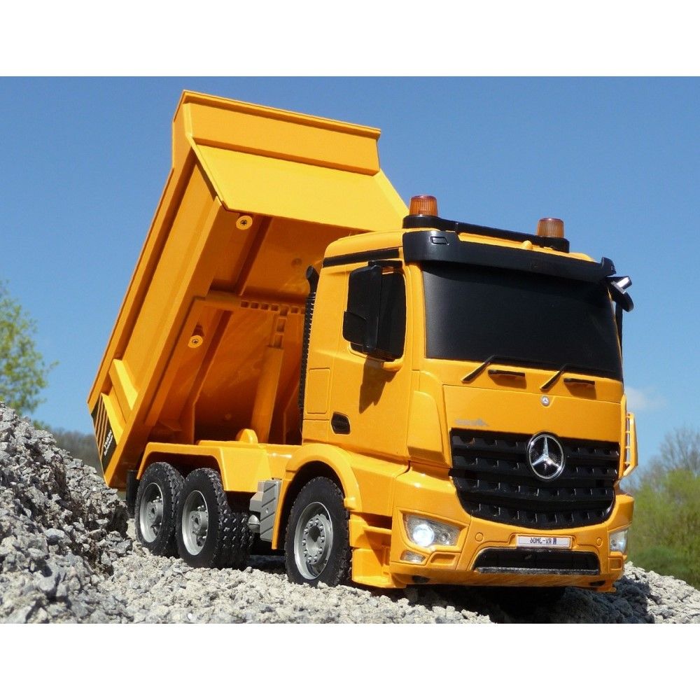 1/20 - Camião Mercedes-Benz Arocs com báscula - 2,4GHz